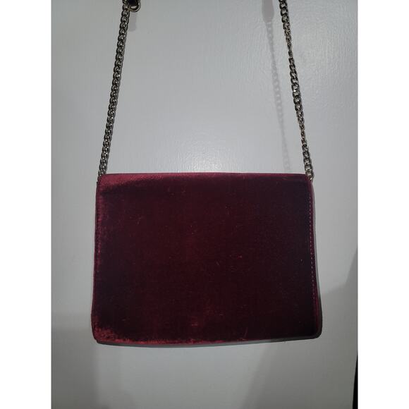 Ralph Lauren Bennington Envelope Velvet Crossbody - Picture 2 of 7